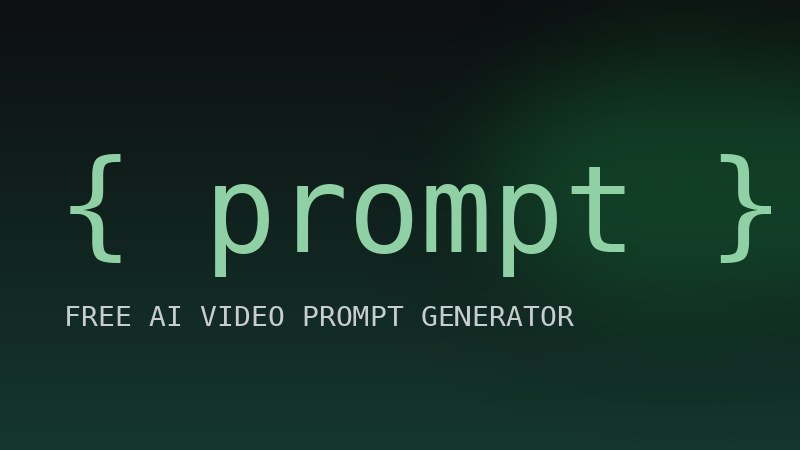 Free AI Video Prompt Generator